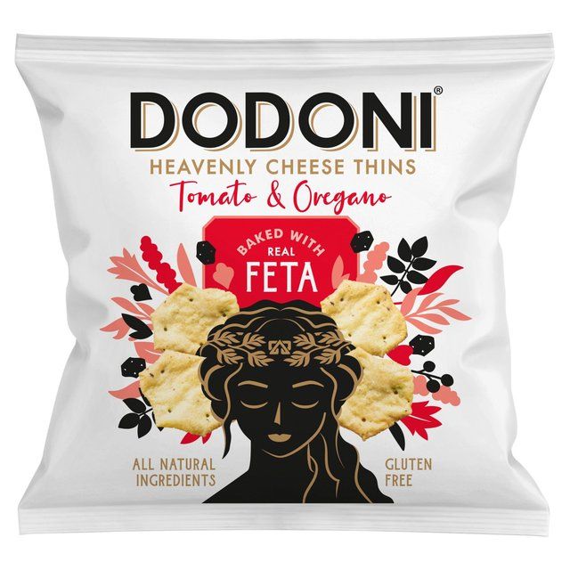 Dodoni Cheese Thins Feta Tomato & Oregano