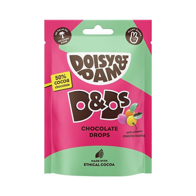 Doisy & Dam D&Ds Vegane Zartbitterschokoladentröpfchen 80g