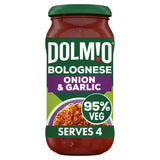 Dolmio Bolognese Onion and Garlic Pasta Sauce 450g