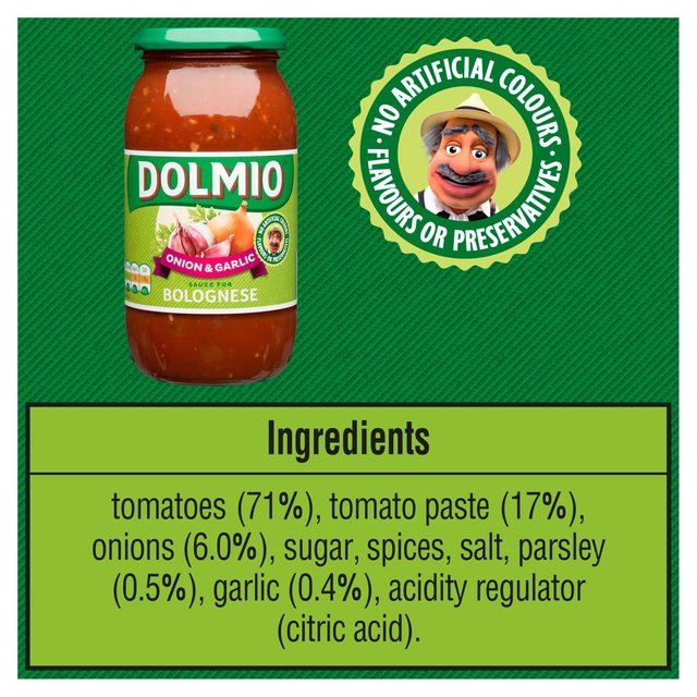 Dolmio Bolognese Onion &amp;amp; Garlic Pasta Sauce