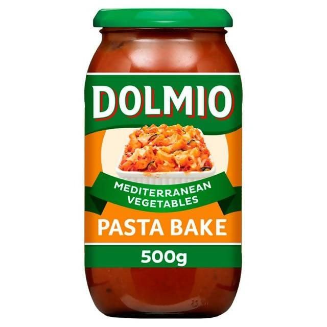 Dolmio Pasta Bake Sauce Mediterranean Vegetable 500g