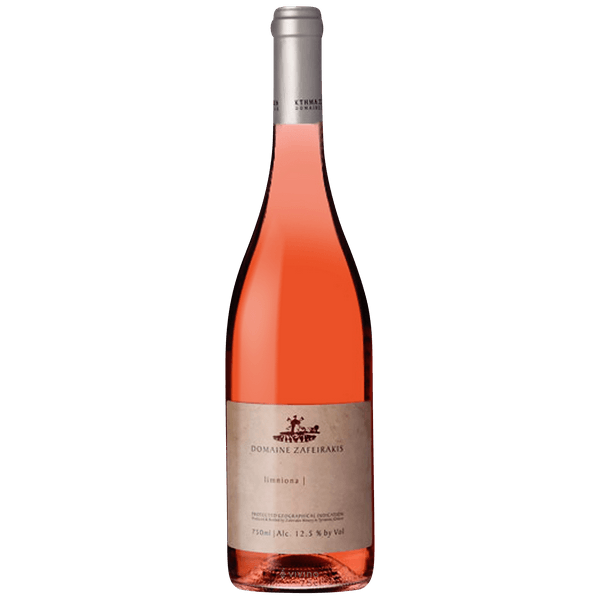 Domaine Zafeirakis Greek Limniona rosé wine 75cl, UK version