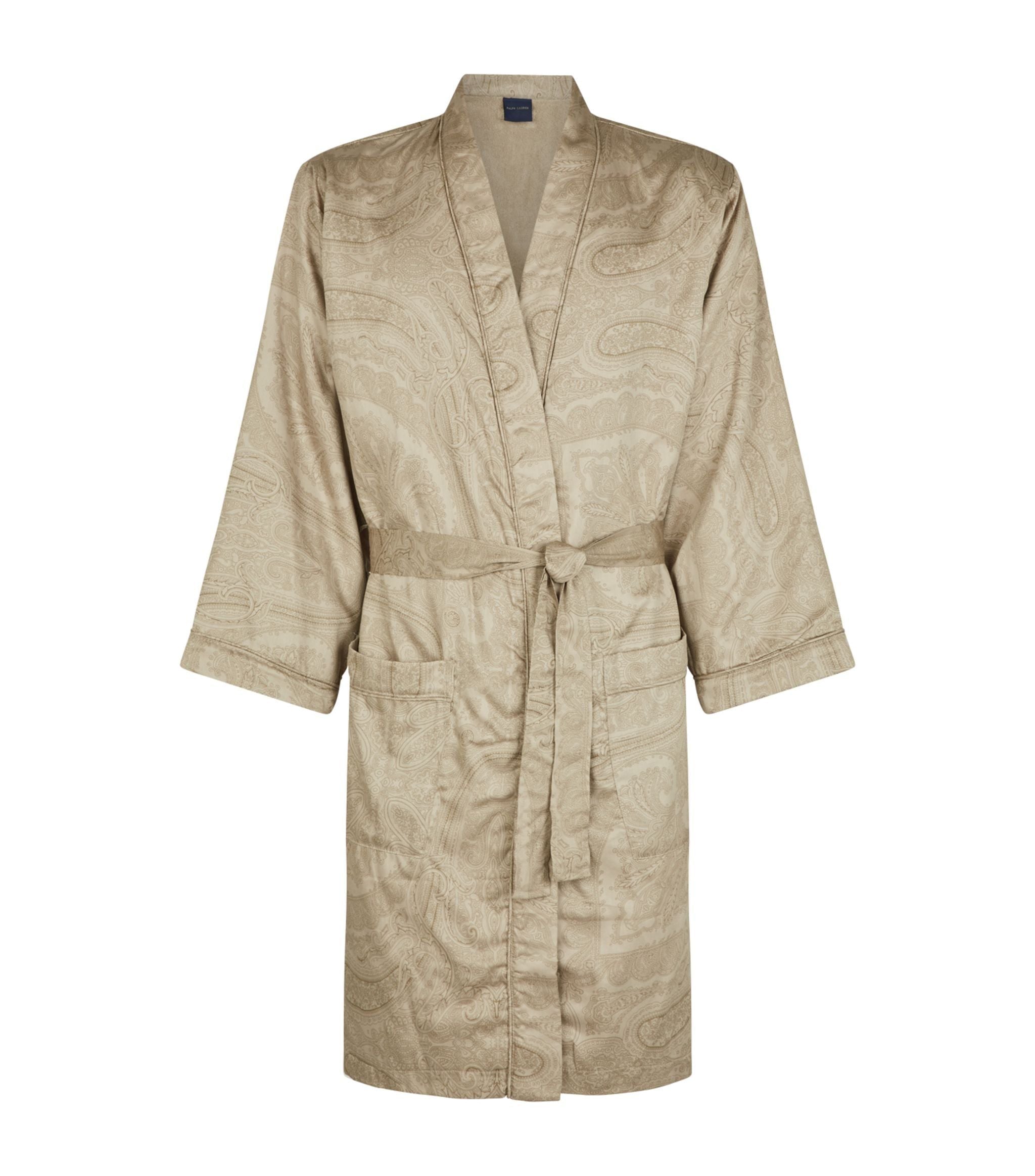 Doncaster Paisley Bath Robe