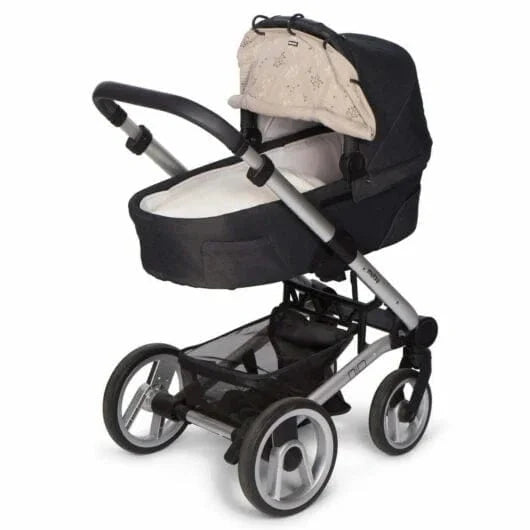 Dooky baby sun shade in Romantic Leaves Beige for strollers (British brand)