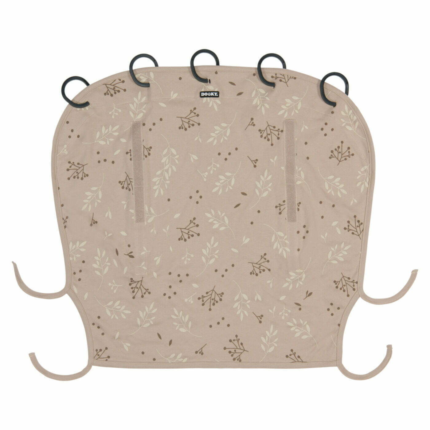 Dooky baby sun shade in Romantic Leaves Beige for strollers (British brand)