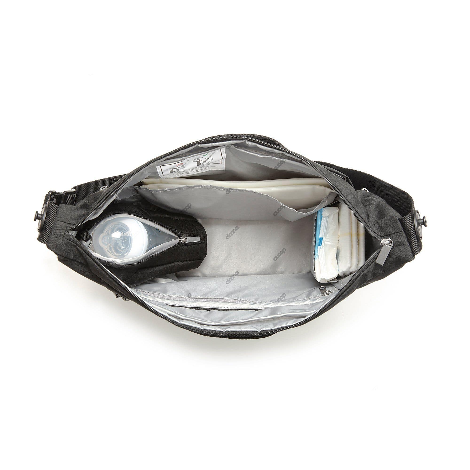 Doona Nitro Black All Day Bag for pushchairs, UK version