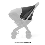 Doona X baby sunshade extension with UPF 50+ protection (British brand)