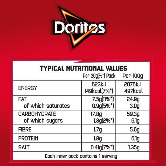 Doritos Chilli Heatwave Multipack