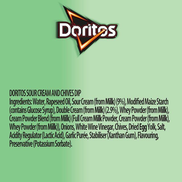 Doritos Cool Sour Cream &amp;amp; Chive Dip