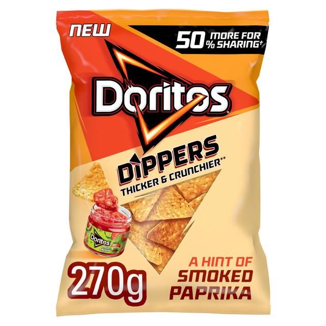 Doritos Dippers Hint of Paprika Sharing Tortilla Chips