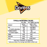 Doritos Dippers Hint of Salt Tortilla Chips Sharing Bag Crisps   230g