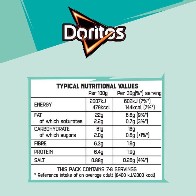 Doritos Dippers Hint of Sour Cream &amp;amp; Onion Tortilla Chips Sharing Bag   230g