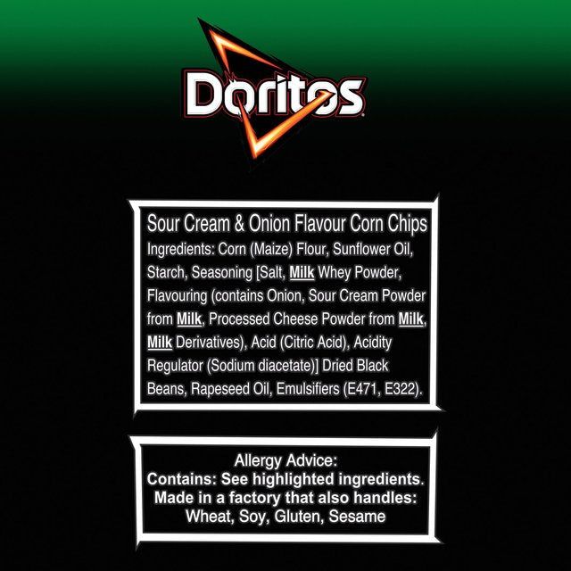 Doritos Stax Sour Cream &amp;amp; Onion Snacks