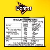 Doritos Triple Cheese Pizza Tortilla Chips Sharing Bag Crisps   180g