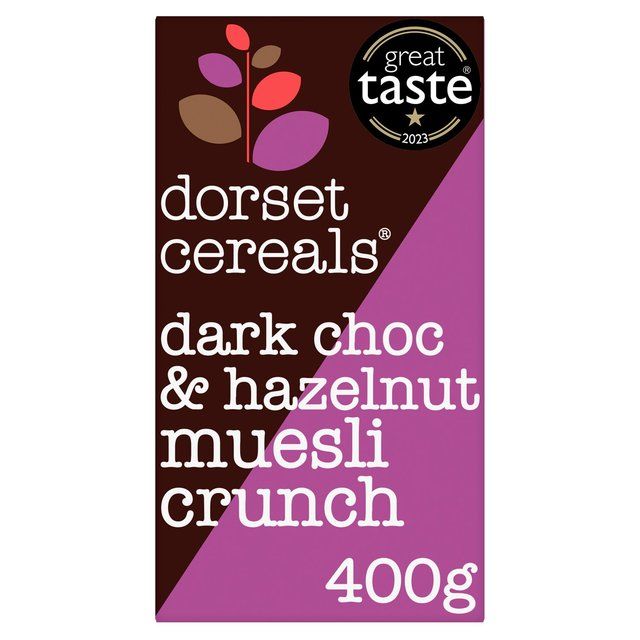 Dorset Cereals Muesli Crunch Dark Chocolate & Hazelnut   400g