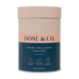 Dose &amp;amp; Co Dairy Collagen Creamer Caramel 340g