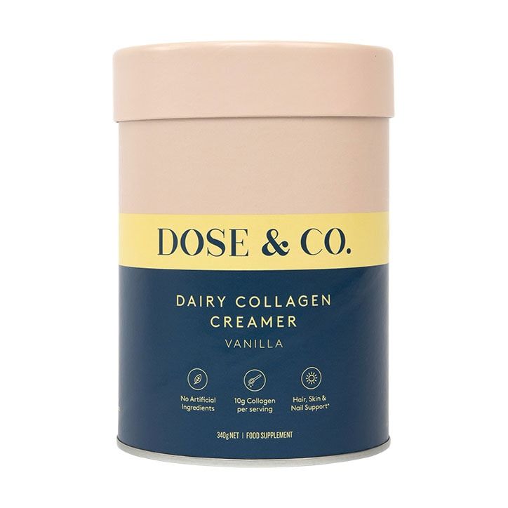 Dose &amp;amp; Co Dairy Collagen Creamer Vanilla 340g