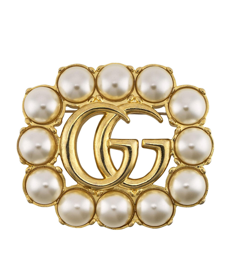 Double G Brooch