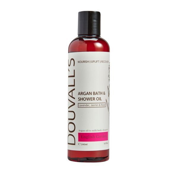 Douvall's Argan Bath and Shower Oil English Garden 240ml