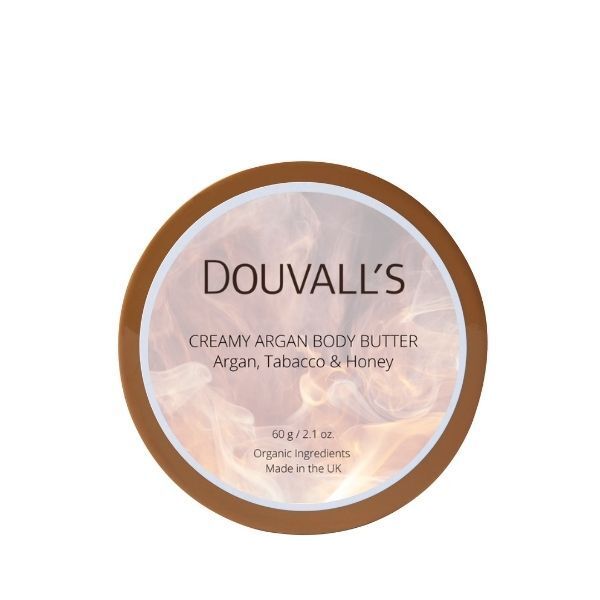 Douvall's Organic Creamy Argan Body Butter Fireside 60ml