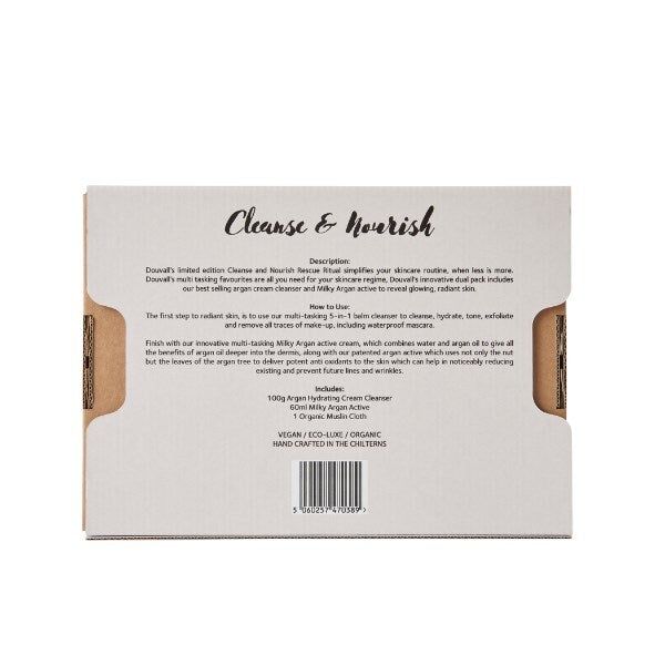 Douvall's Rescue Ritual Cleanse &amp;amp; Nourish Skincare Gift set