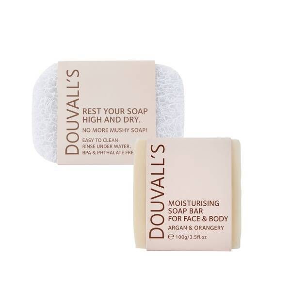 Douvalls Eco Soap Lover Set (100g soap & soap saver)