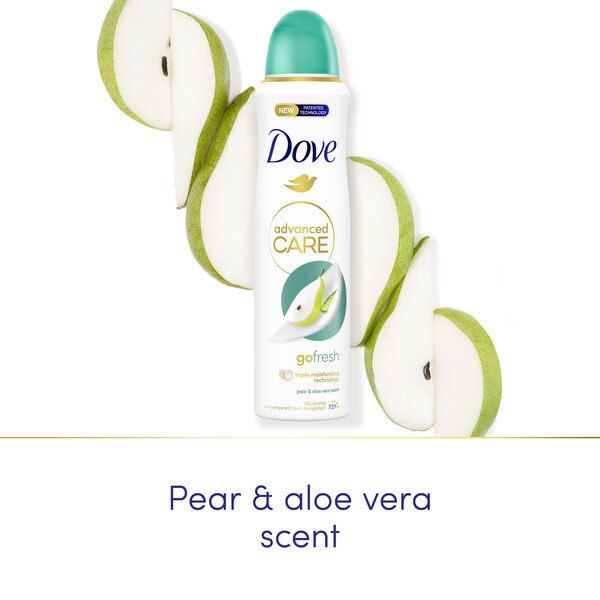 Dove Anti-Perspirant Deodorant Spray Pear &amp;amp; Aloe Vera 200ml