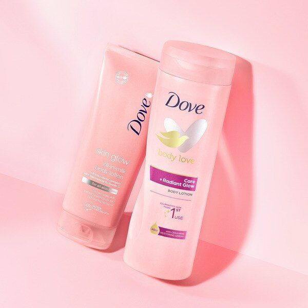 Dove Body Love Body Lotion Care + Radiant Glow 400 Ml