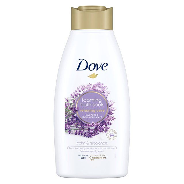 Dove Bubble Bath Soak Relaxing Care Lavender & Chamomile   450ml