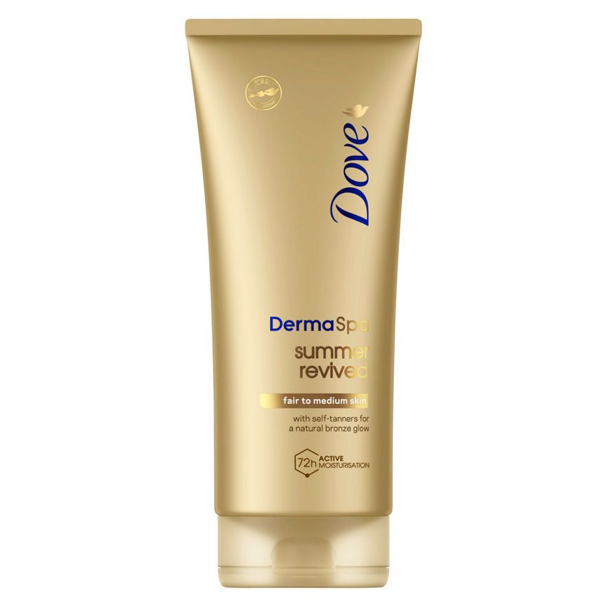 Dove DermaSpa Summer Revived Fair to Medium Self Tanning Body Lotion