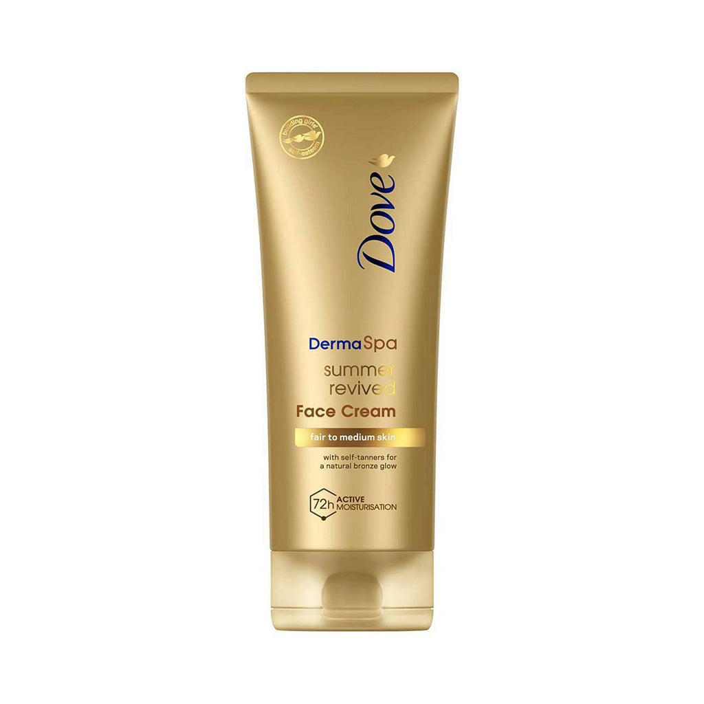 Dove DermaSpa Summer Revived Self-Tan Face Cream Fair to Medium 75ml