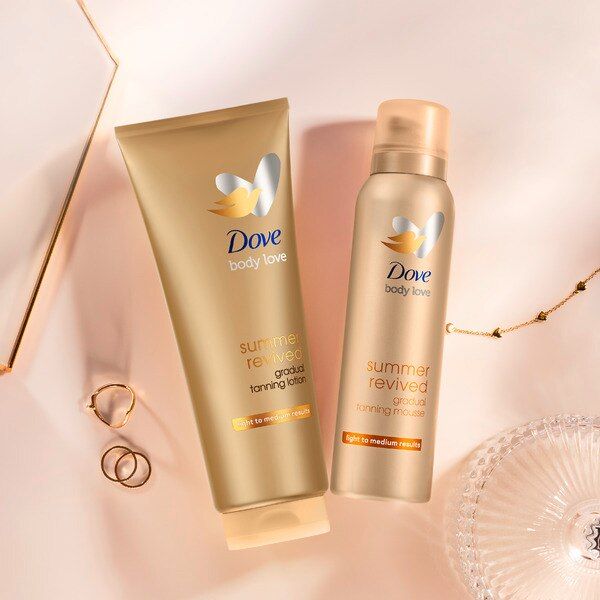 Dove Gradual Tanning Mousse Fair To Medium 150ml