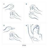 Dove Invisible Dry 48 hours Deodorant Stick for Moisturizing Protection   40ml