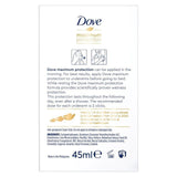 Dove Maximum Protection Original Clean Anti-Perspirant Cream Stick   45ml