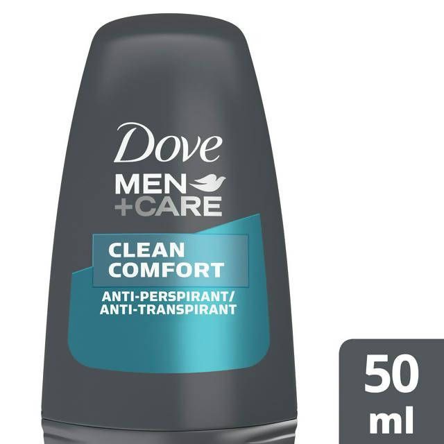 Dove Men Anti-Perspirant Deodorant Roll On Clean Comfort 50ml