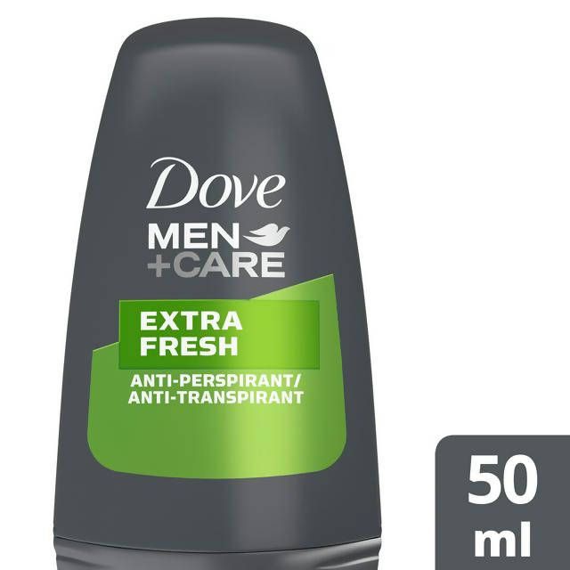 Dove Men Anti-Perspirant Deodorant Roll On, Extra Fresh 50ml