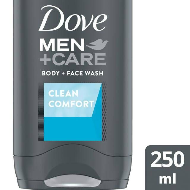 Dove Men+Care Clean Comfort Face &amp;amp; Body Wash 250ml