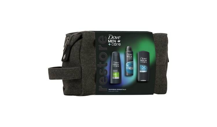 Dove Men+Care Essentials Washbag Collection Gift Set