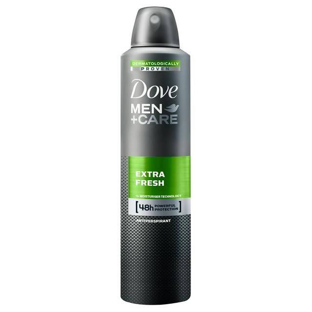 Dove Men Extra Fresh Anti-Perspirant Deodorant Aerosol 250ml