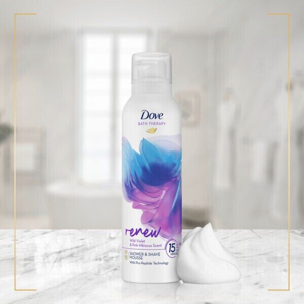 Dove Shower Mousse Foam Renew Shower &amp;amp; Shave 200Ml