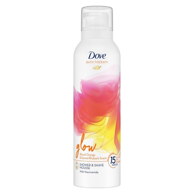 Dove Shower Mousse Glow Shower and Shave   200ml