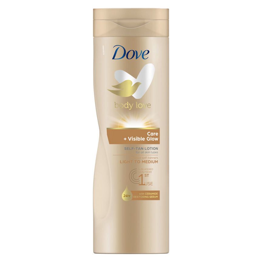 Dove Visible Glow Fair to Medium Self-Tan Lotion