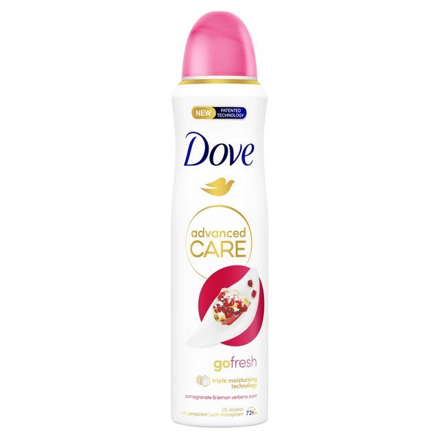 Dove Women Advanced Antiperspirant Deodorant Pomegranate Aerosol   150ml