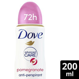 Dove Women Advanced Antiperspirant Deodorant Pomegranate Aerosol   200ml