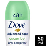 Dove Women Advanced Antiperspirant Deodorant Roll on Cucumber   50ml