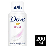 Dove Women Antiperspirant Deodorant Floral Aerosol   200ml