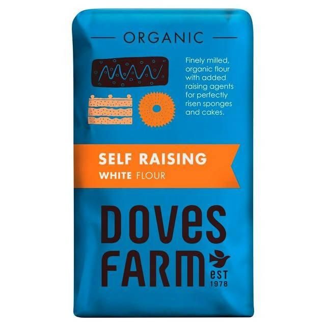 Doves Farm Organic White Self Raising Flour 1kg