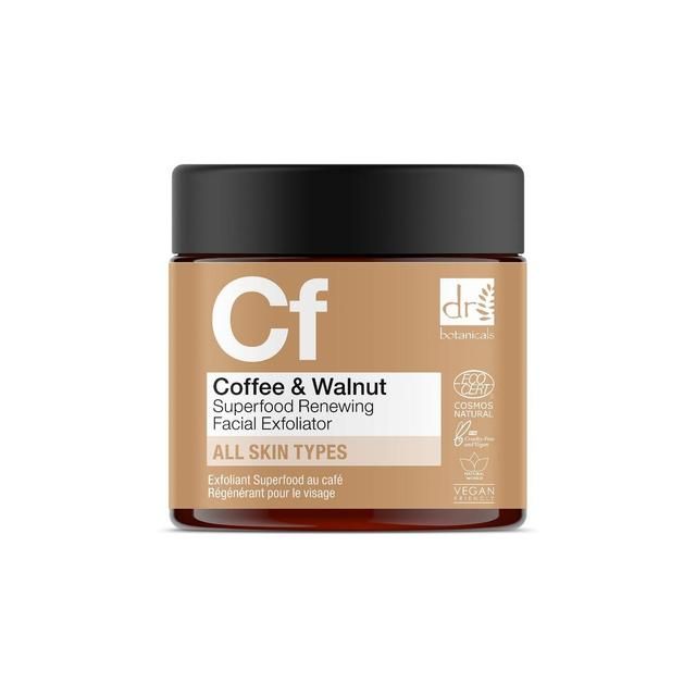 Dr Botanicals Apothecary Coffee Superfood Renewing Facial Exfoliator   60ml