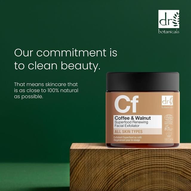 Dr Botanicals Apothecary Coffee Superfood Renewing Facial Exfoliator   60ml