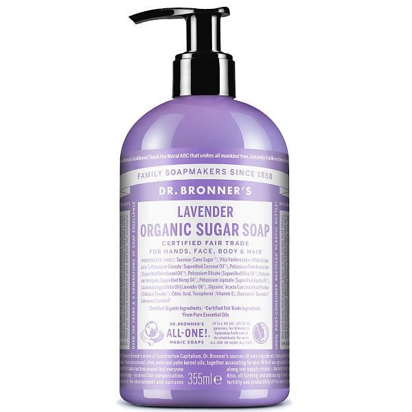 Dr Bronner Organic Shikakai Lavender Soap - 355ml